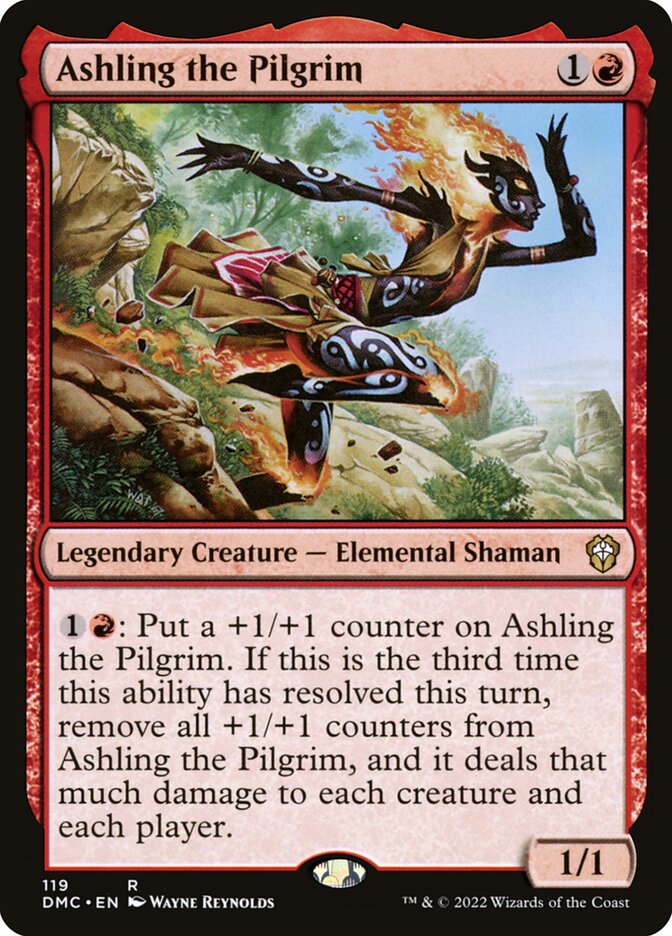 Cineréia, a Peregrina / Ashling the Pilgrim - Magic: The Gathering - MoxLand