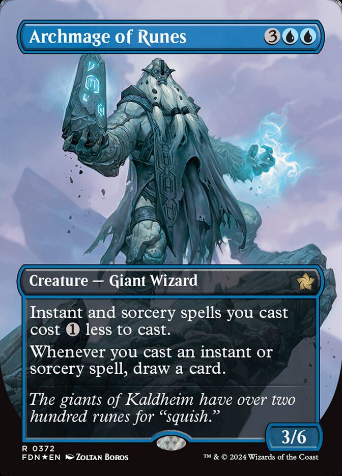 Arquimago das Runas / Archmage of Runes - Magic: The Gathering - MoxLand