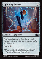 Grevas Faiscantes / Lightning Greaves - Magic: The Gathering - MoxLand