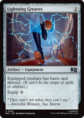 Grevas Faiscantes / Lightning Greaves - Magic: The Gathering - MoxLand