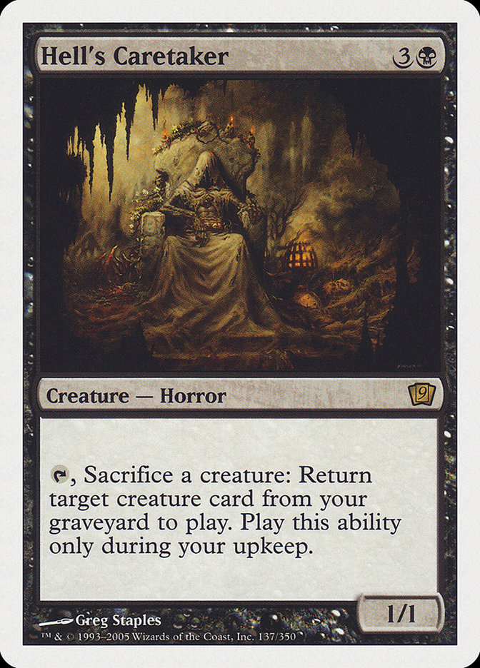 Vigia do Inferno / Hell's Caretaker - Magic: The Gathering - MoxLand