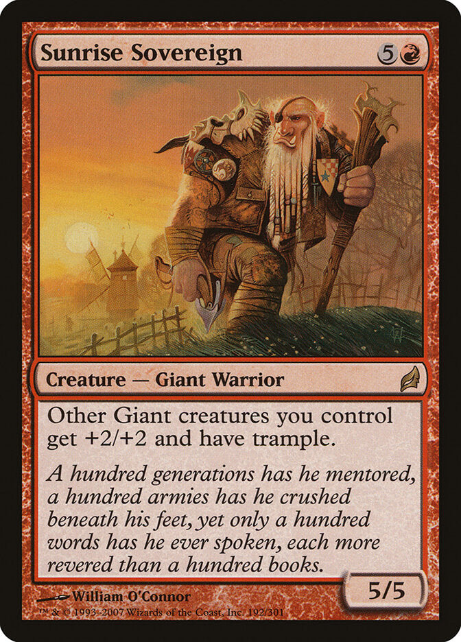 Soberano do Amanhecer / Sunrise Sovereign - Magic: The Gathering - MoxLand