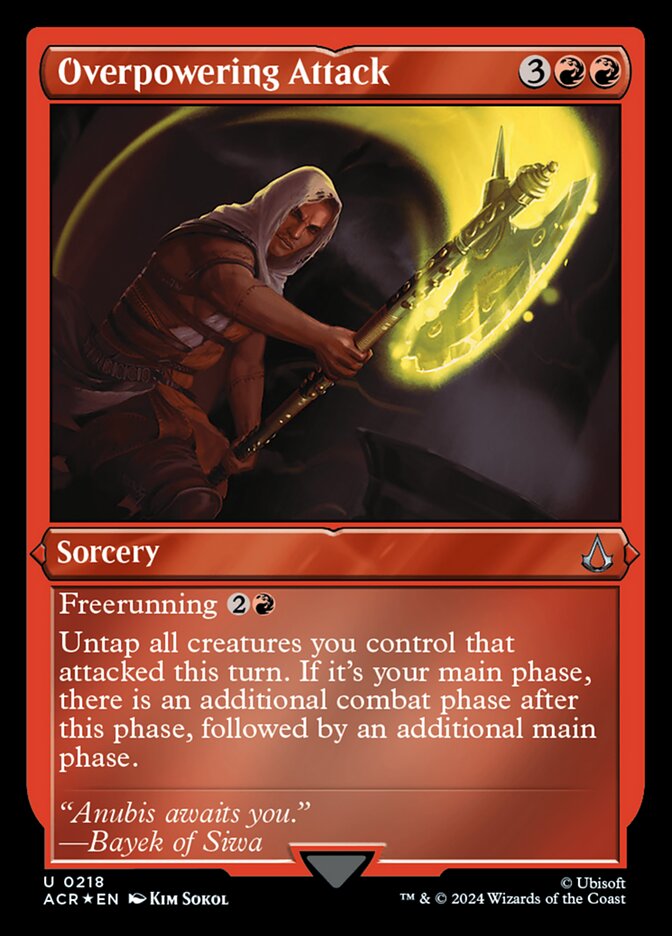 Overpowering Attack - Magic: The Gathering - MoxLand