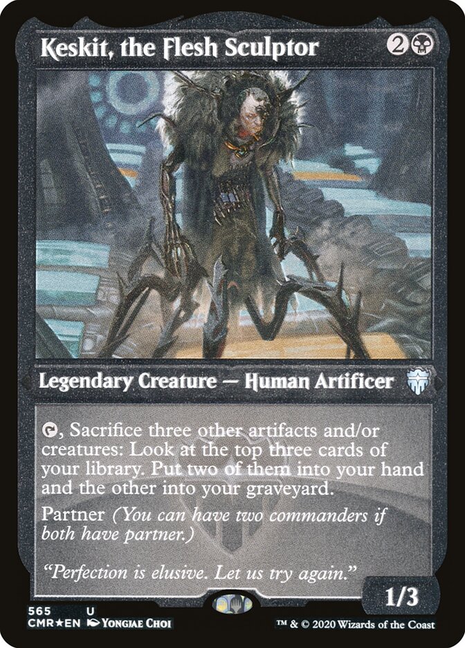 Keskit, o Escultor da Carne / Keskit, the Flesh Sculptor - Magic: The Gathering - MoxLand