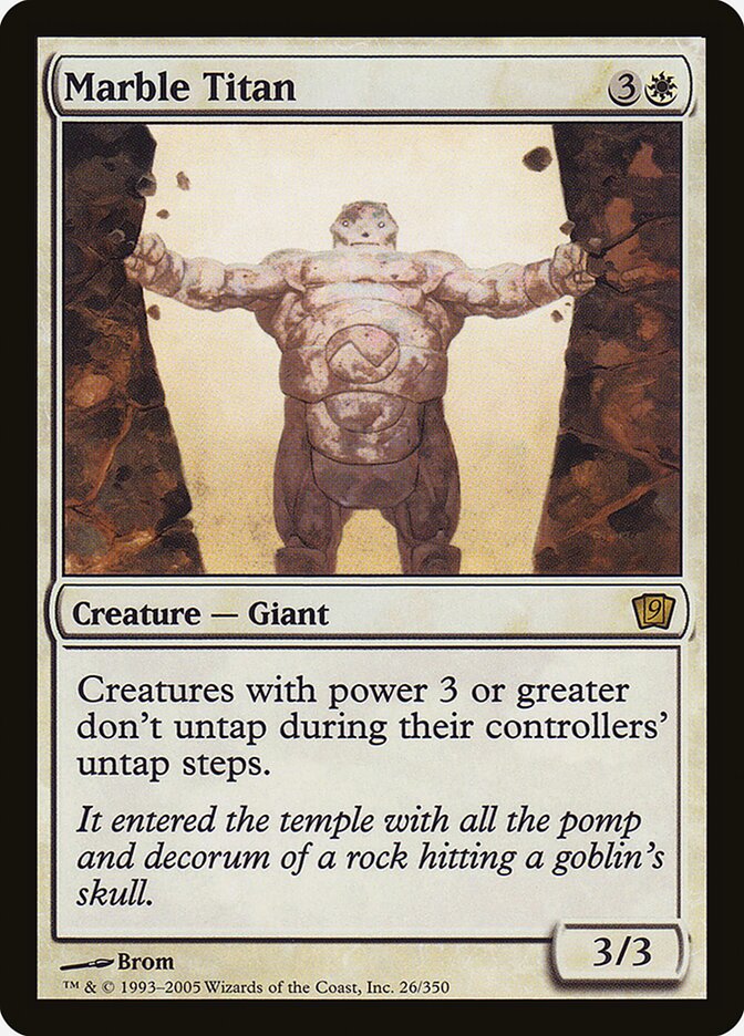 Titã de Mármore / Marble Titan - Magic: The Gathering - MoxLand