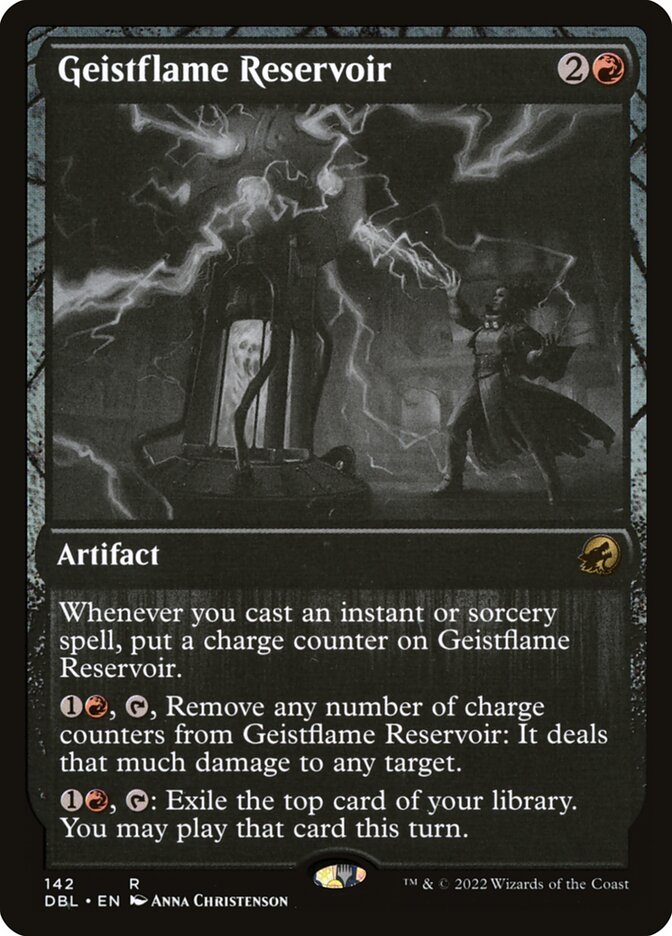 Reservatório de Flameogeist / Geistflame Reservoir - Magic: The Gathering - MoxLand