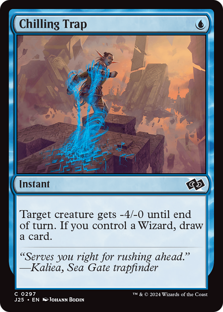 Armadilha Geladora / Chilling Trap - Magic: The Gathering - MoxLand