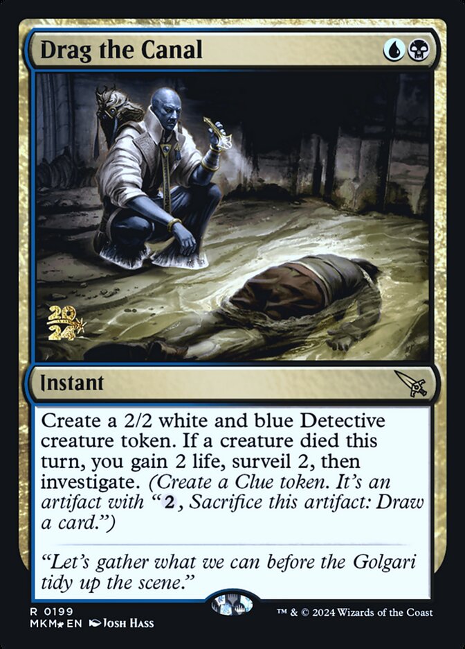 Dragar o Canal / Drag the Canal - Magic: The Gathering - MoxLand