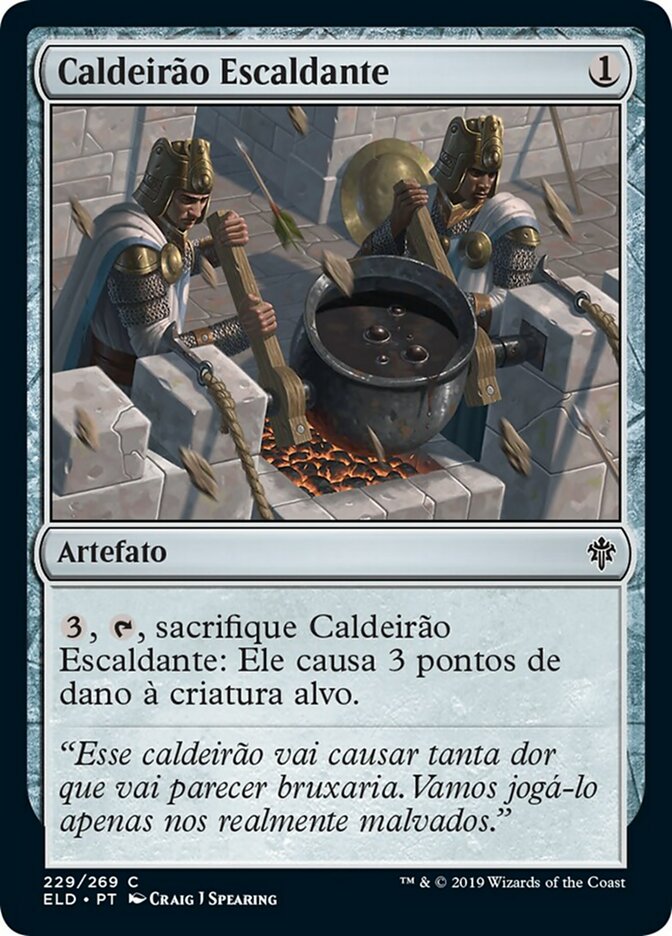 Caldeirão Escaldante / Scalding Cauldron - Magic: The Gathering - MoxLand