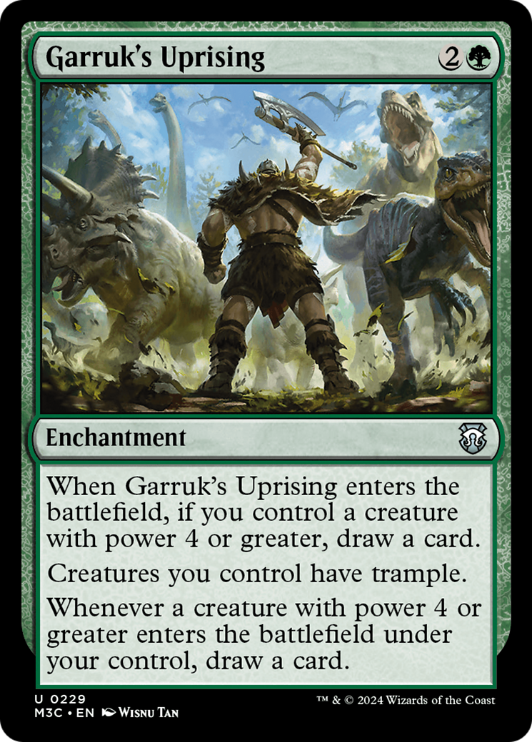 Levante de Garruk / Garruk's Uprising - Magic: The Gathering - MoxLand