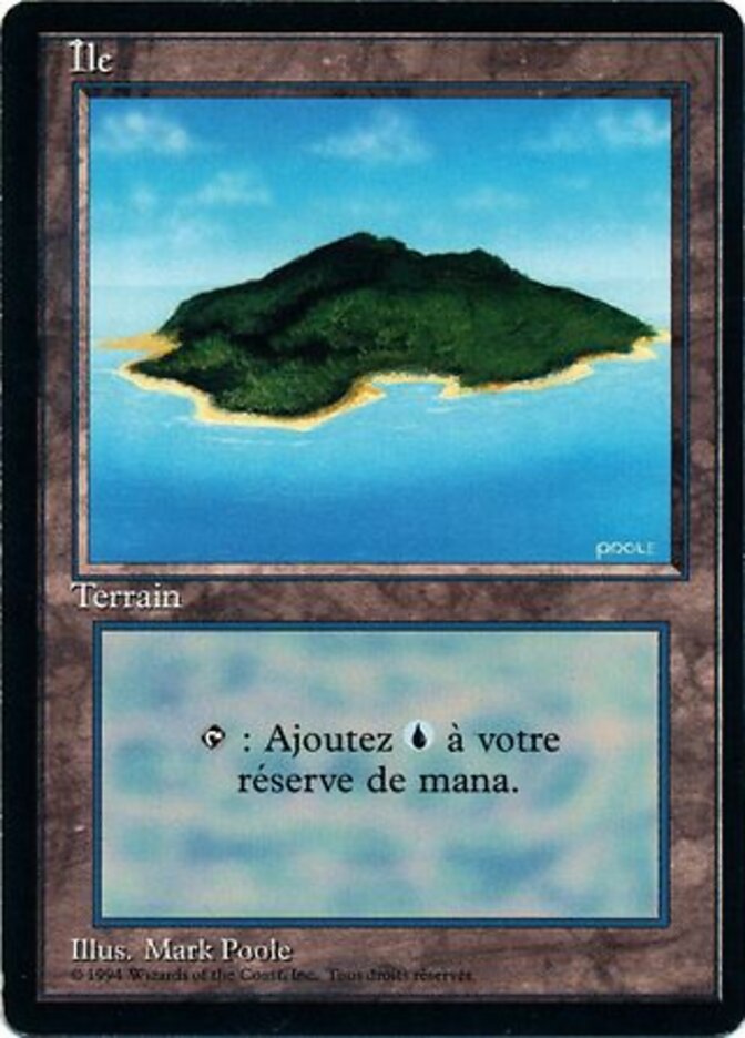 Ilha / Island - Magic: The Gathering - MoxLand
