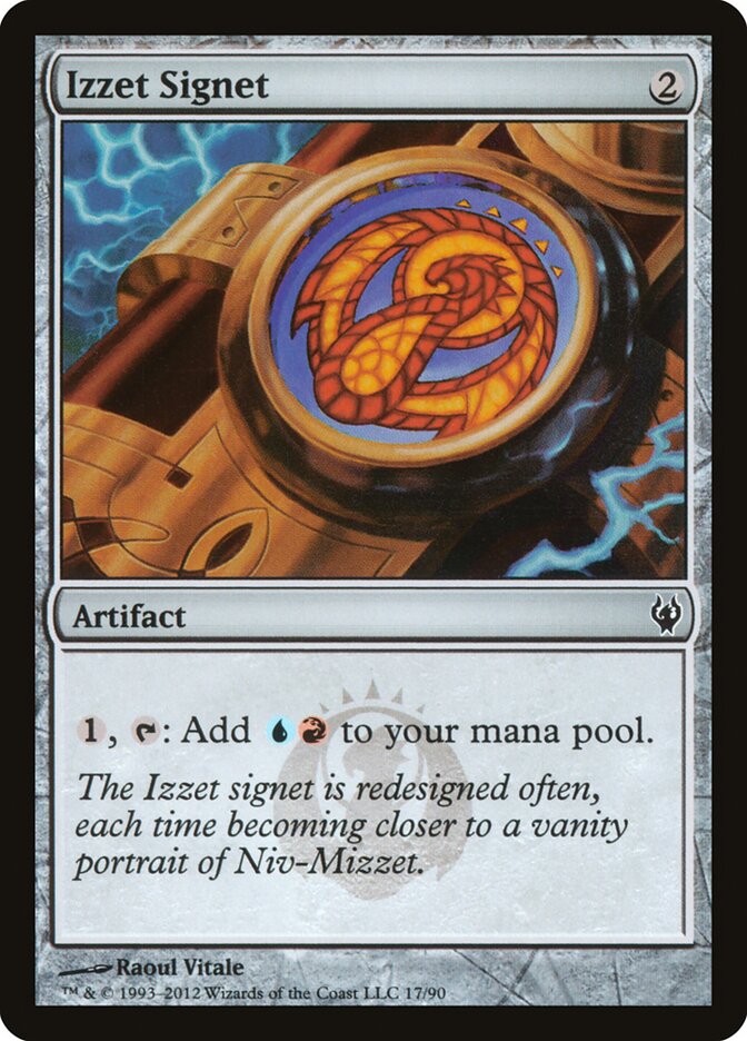 Sinete Izzet / Izzet Signet - Magic: The Gathering - MoxLand