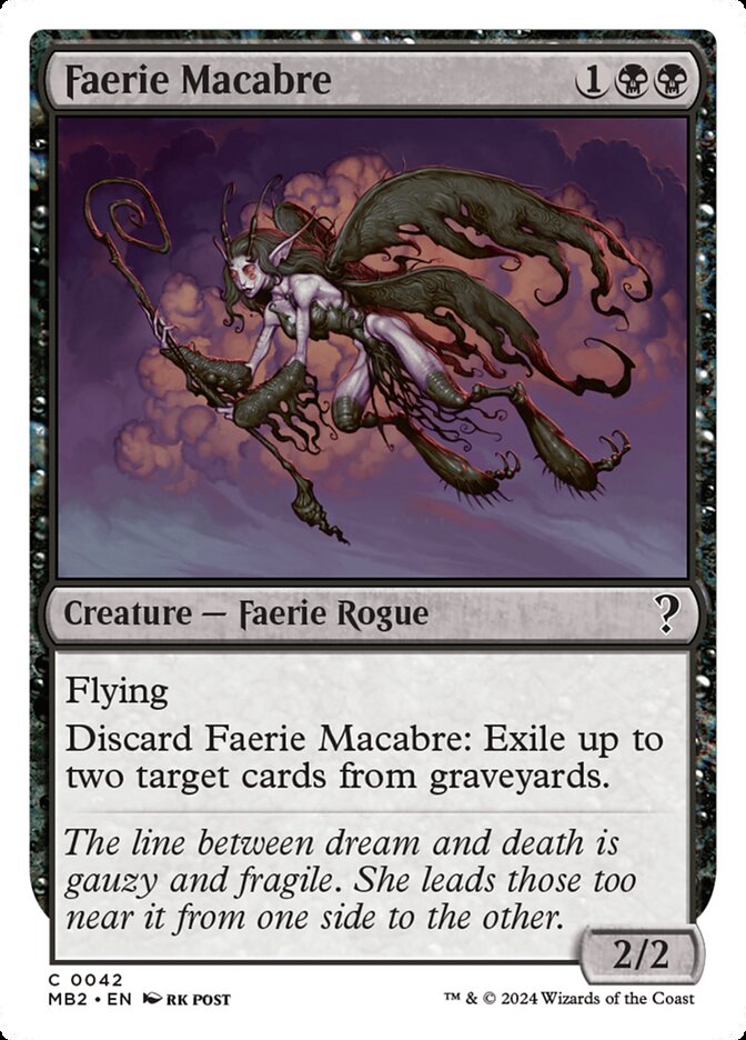 Fada Macabra / Faerie Macabre - Magic: The Gathering - MoxLand