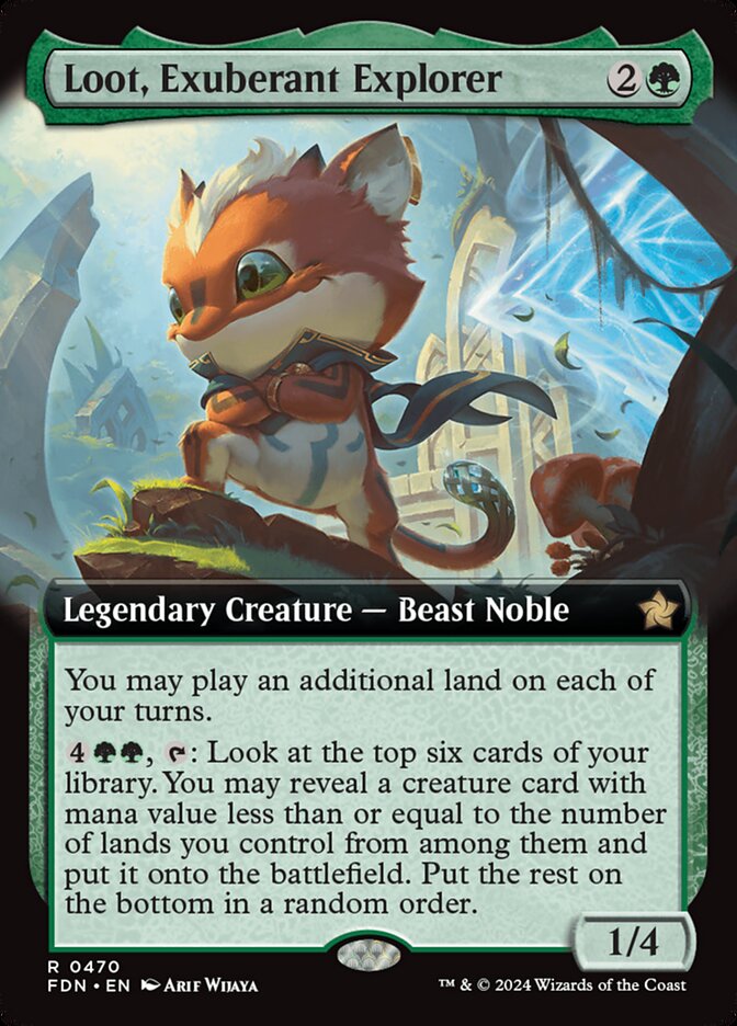 Loot, Explorador Exuberante / Loot, Exuberant Explorer - Magic: The Gathering - MoxLand