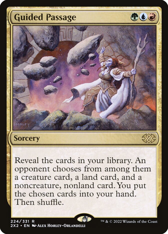 Passagem Dirigida / Guided Passage - Magic: The Gathering - MoxLand