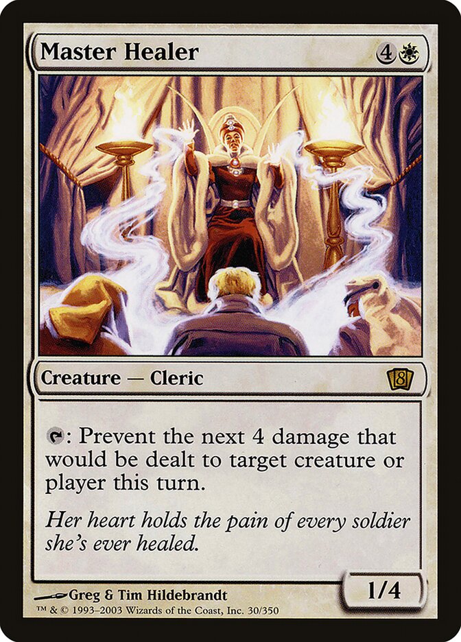Mestre Curandeiro / Master Healer - Magic: The Gathering - MoxLand