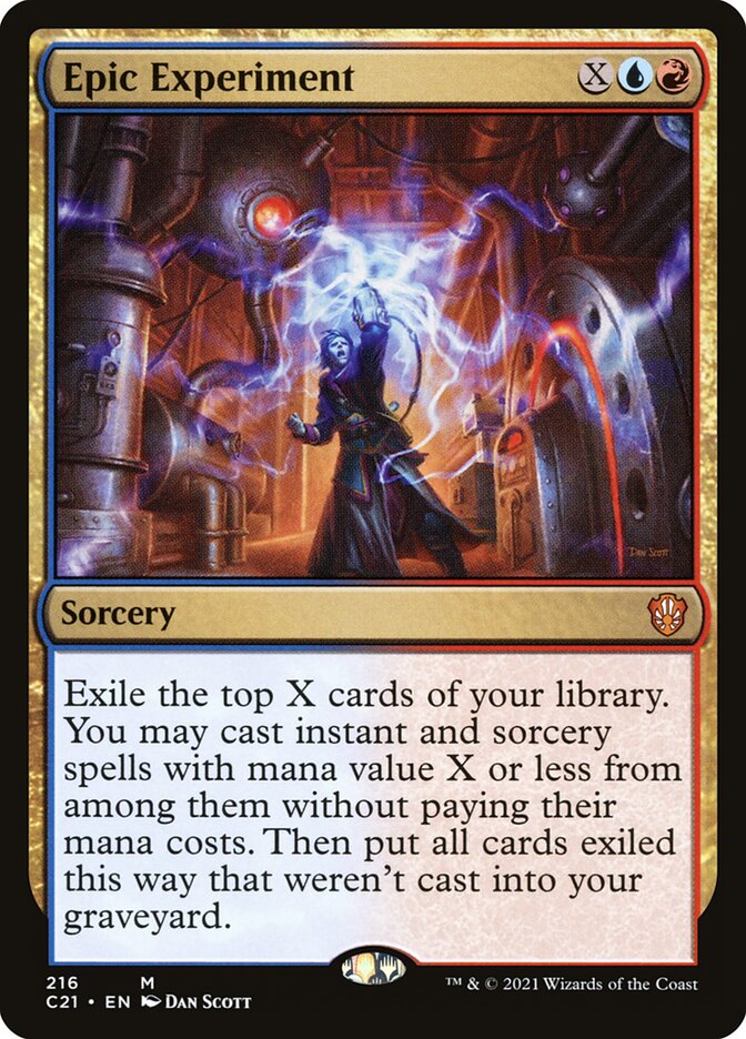 Experimento Épico / Epic Experiment - Magic: The Gathering - MoxLand