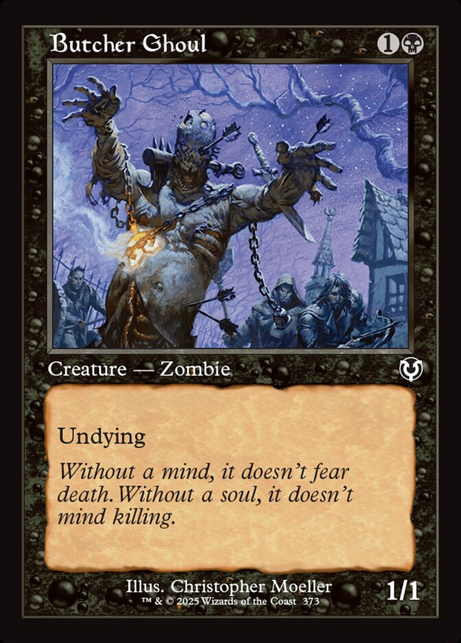 Carniçal Carniceiro / Butcher Ghoul - Magic: The Gathering - MoxLand