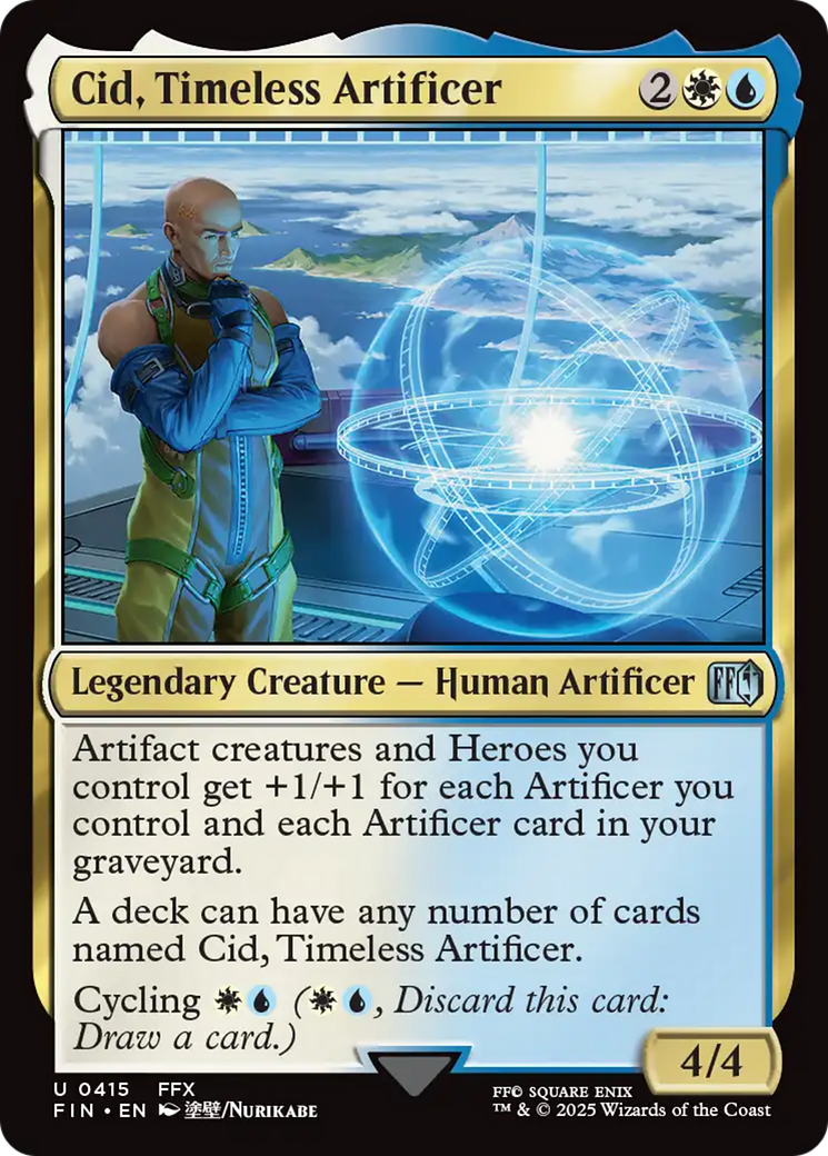 Cid, Artífice Atemporal / Cid, Timeless Artificer - Magic: The Gathering - MoxLand