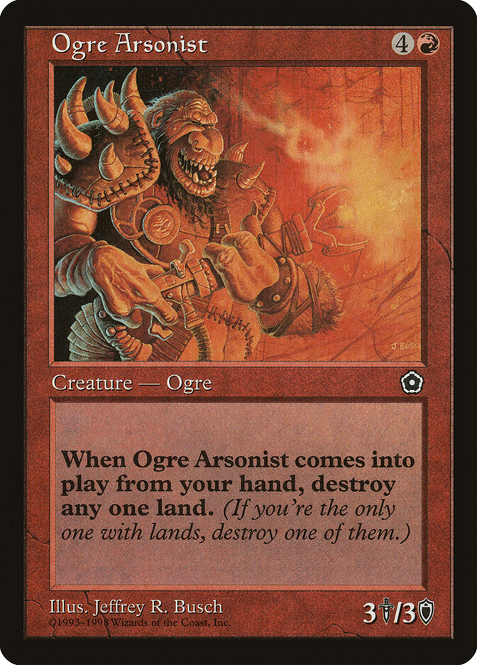 Ogre Arsonist - Magic: The Gathering - MoxLand