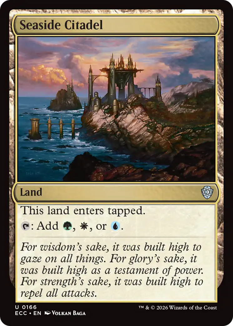 Cidadela à Beira-Mar / Seaside Citadel - Magic: The Gathering - MoxLand