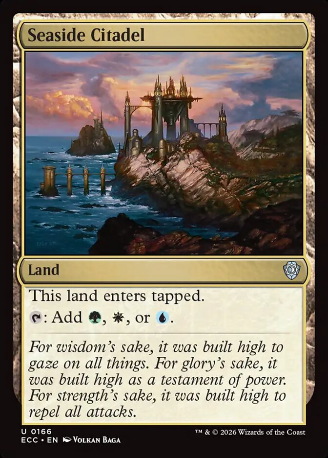 Cidadela à Beira-Mar / Seaside Citadel - Magic: The Gathering - MoxLand