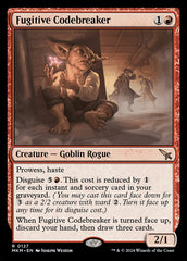 Decodificador Fugitivo / Fugitive Codebreaker - Magic: The Gathering - MoxLand