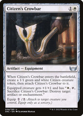 Pé de Cabra do Cidadão / Citizen's Crowbar - Magic: The Gathering - MoxLand