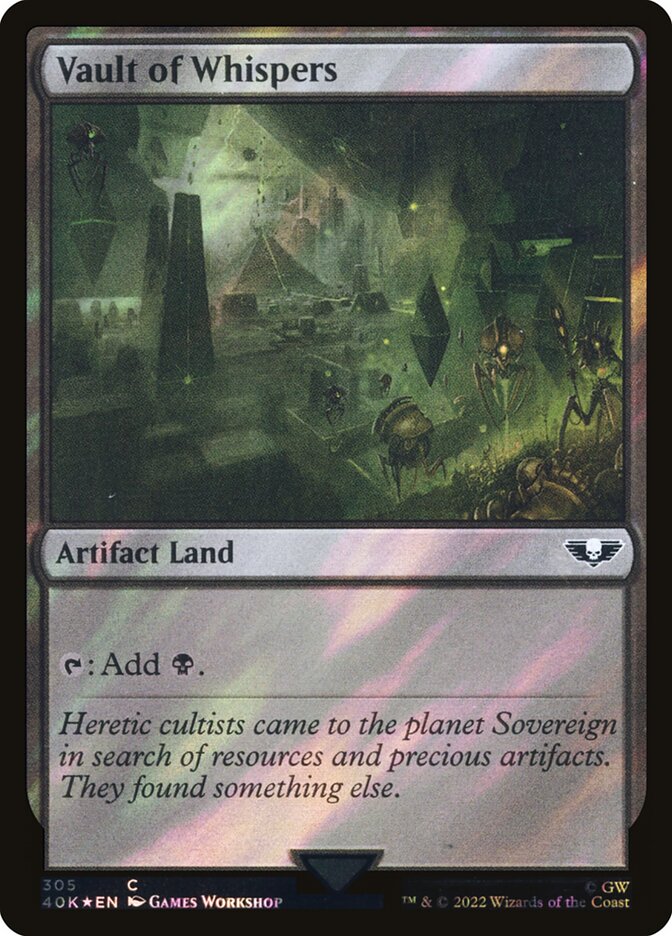 Câmara de Sussurros / Vault of Whispers - Magic: The Gathering - MoxLand