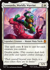 Leonardo, Worldly Warrior - Magic: The Gathering - MoxLand
