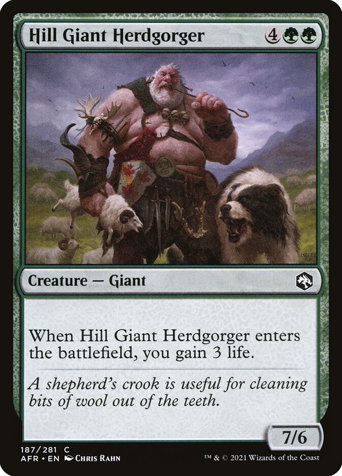Gigante da Colina Papa-rebanhos / Hill Giant Herdgorger - Magic: The Gathering - MoxLand