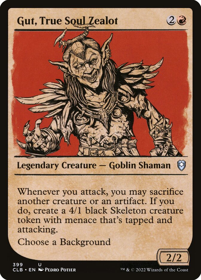 Gut, Zelote Alma Verdadeira / Gut, True Soul Zealot - Magic: The Gathering - MoxLand