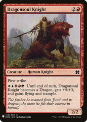Cavaleiro Alma-de-Dragão / Dragonsoul Knight - Magic: The Gathering - MoxLand