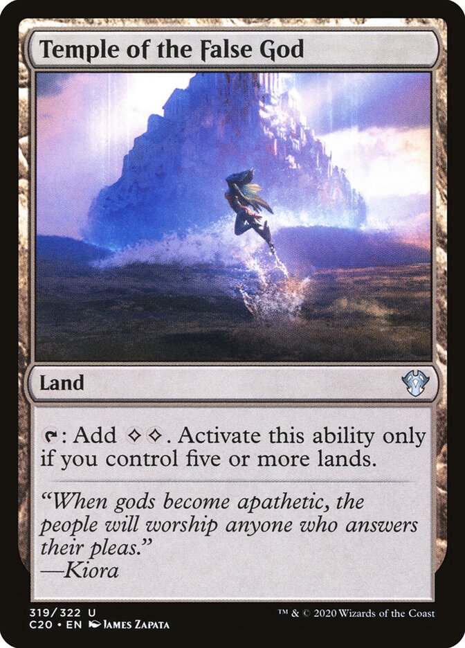 Templo do Falso Deus / Temple of the False God - Magic: The Gathering - MoxLand