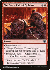 Vocês Veem Dois Goblins / You See a Pair of Goblins - Magic: The Gathering - MoxLand