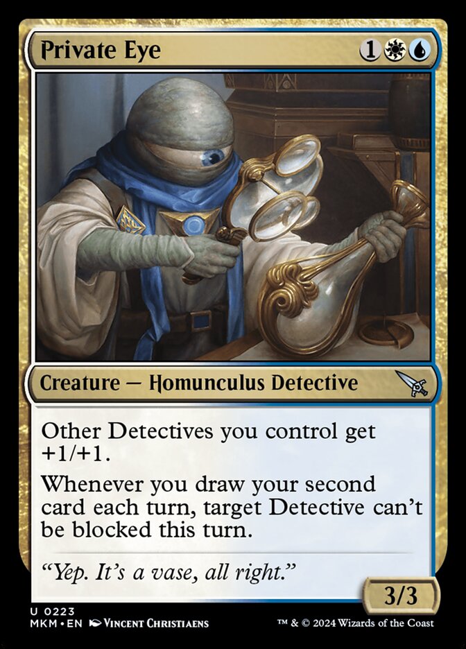 Olheiro Particular / Private Eye - Magic: The Gathering - MoxLand