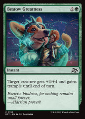 Agraciar com Grandeza / Bestow Greatness - Magic: The Gathering - MoxLand
