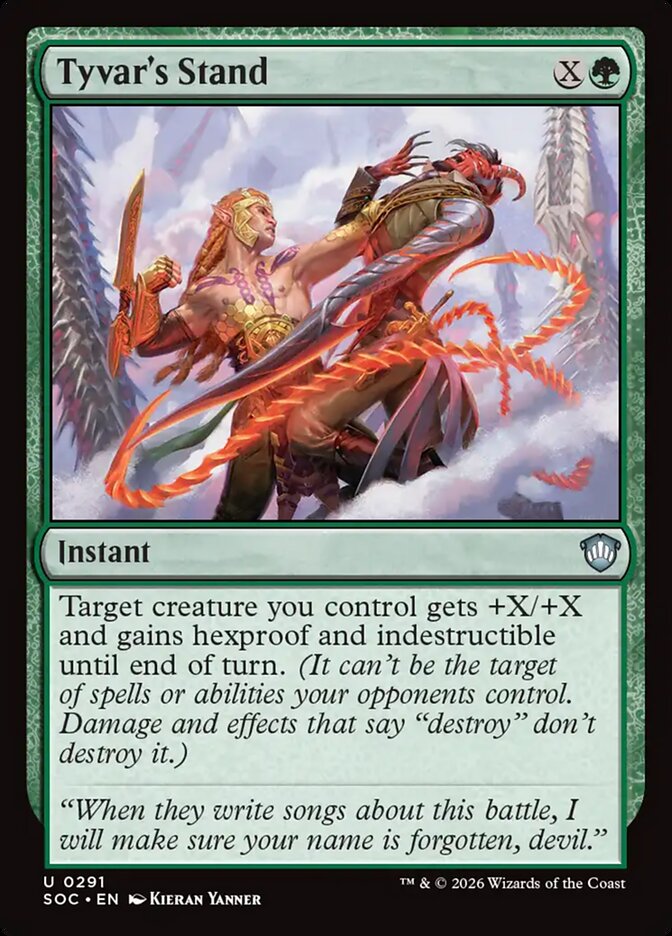 Resistência de Tyvar / Tyvar's Stand - Magic: The Gathering - MoxLand