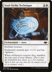 Técnica do Golpe d'Alma / Soul-Strike Technique - Magic: The Gathering - MoxLand