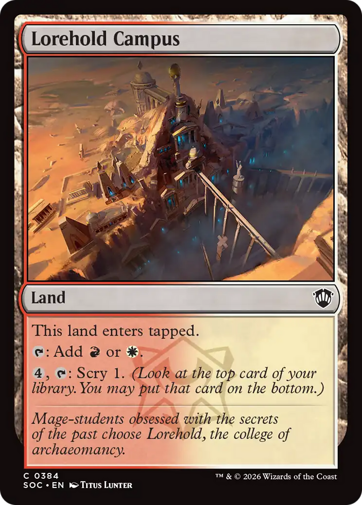 Campus de Sapioforte / Lorehold Campus - Magic: The Gathering - MoxLand
