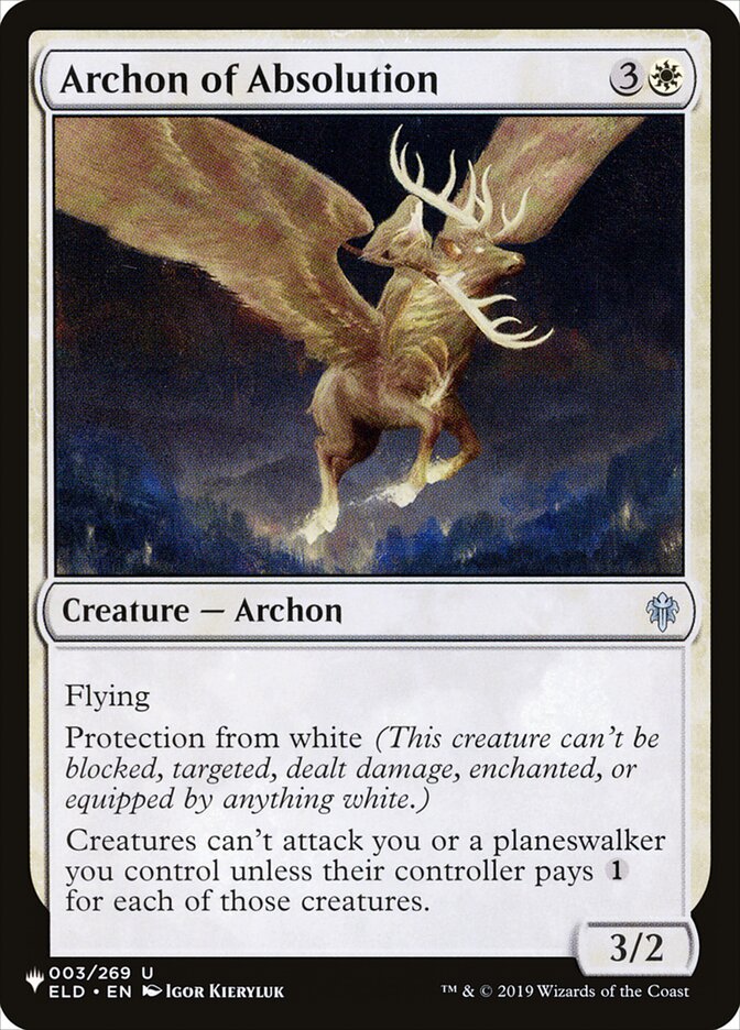 Arconte da Absolvição / Archon of Absolution - Magic: The Gathering - MoxLand