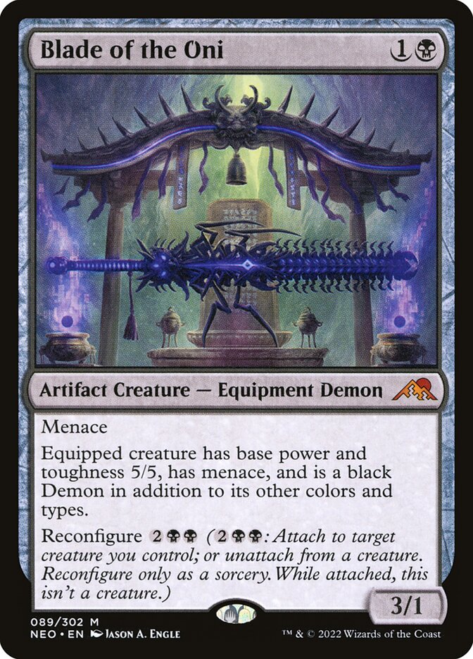 Lâmina dos Oni / Blade of the Oni - Magic: The Gathering - MoxLand