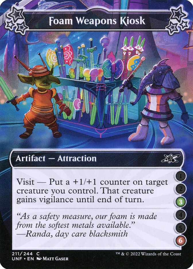 Foam Weapons Kiosk - Magic: The Gathering - MoxLand