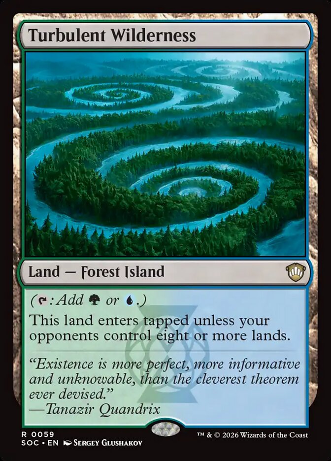 Turbulent Wilderness - Magic: The Gathering - MoxLand