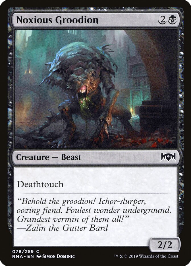 Groodion Nocivo / Noxious Groodion - Magic: The Gathering - MoxLand