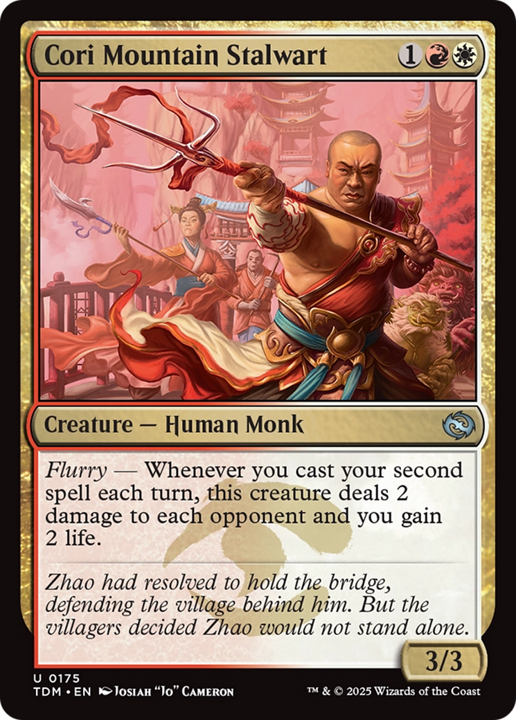 Defensor da Montanha Cori / Cori Mountain Stalwart - Magic: The Gathering - MoxLand