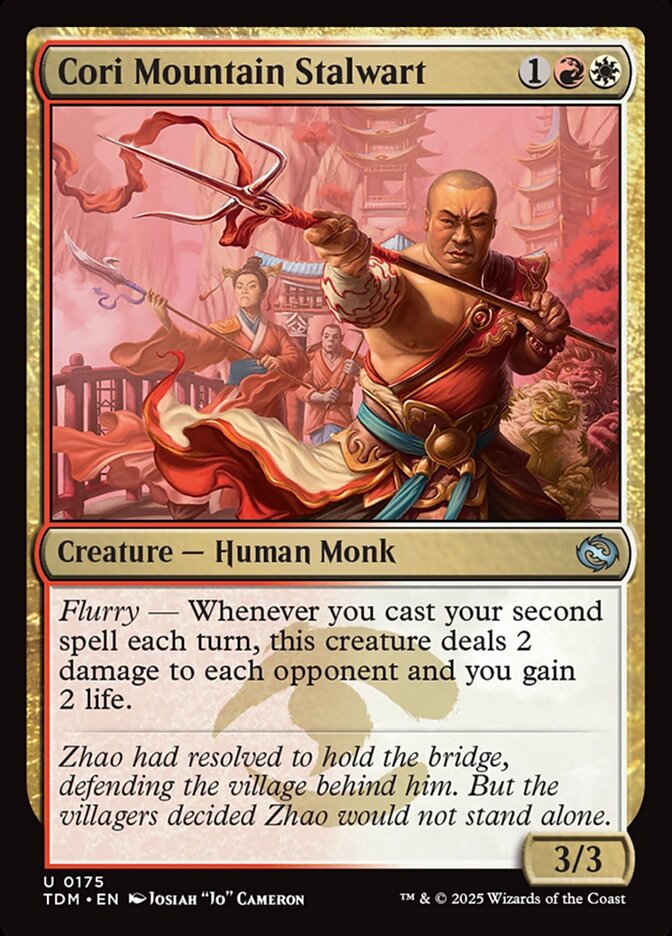 Defensor da Montanha Cori / Cori Mountain Stalwart - Magic: The Gathering - MoxLand