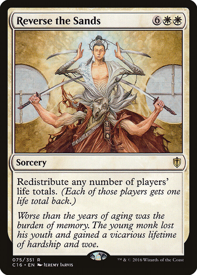 Reverter as Areias / Reverse the Sands - Magic: The Gathering - MoxLand