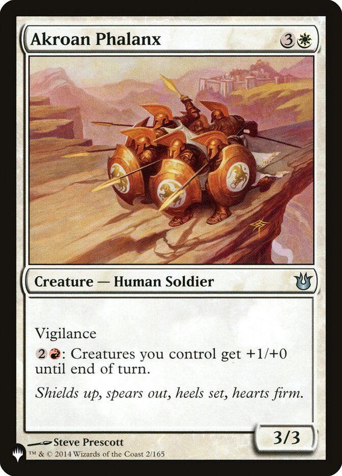 Falange Acrosana / Akroan Phalanx - Magic: The Gathering - MoxLand