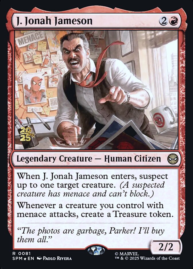 J. Jonah Jameson - Magic: The Gathering - MoxLand